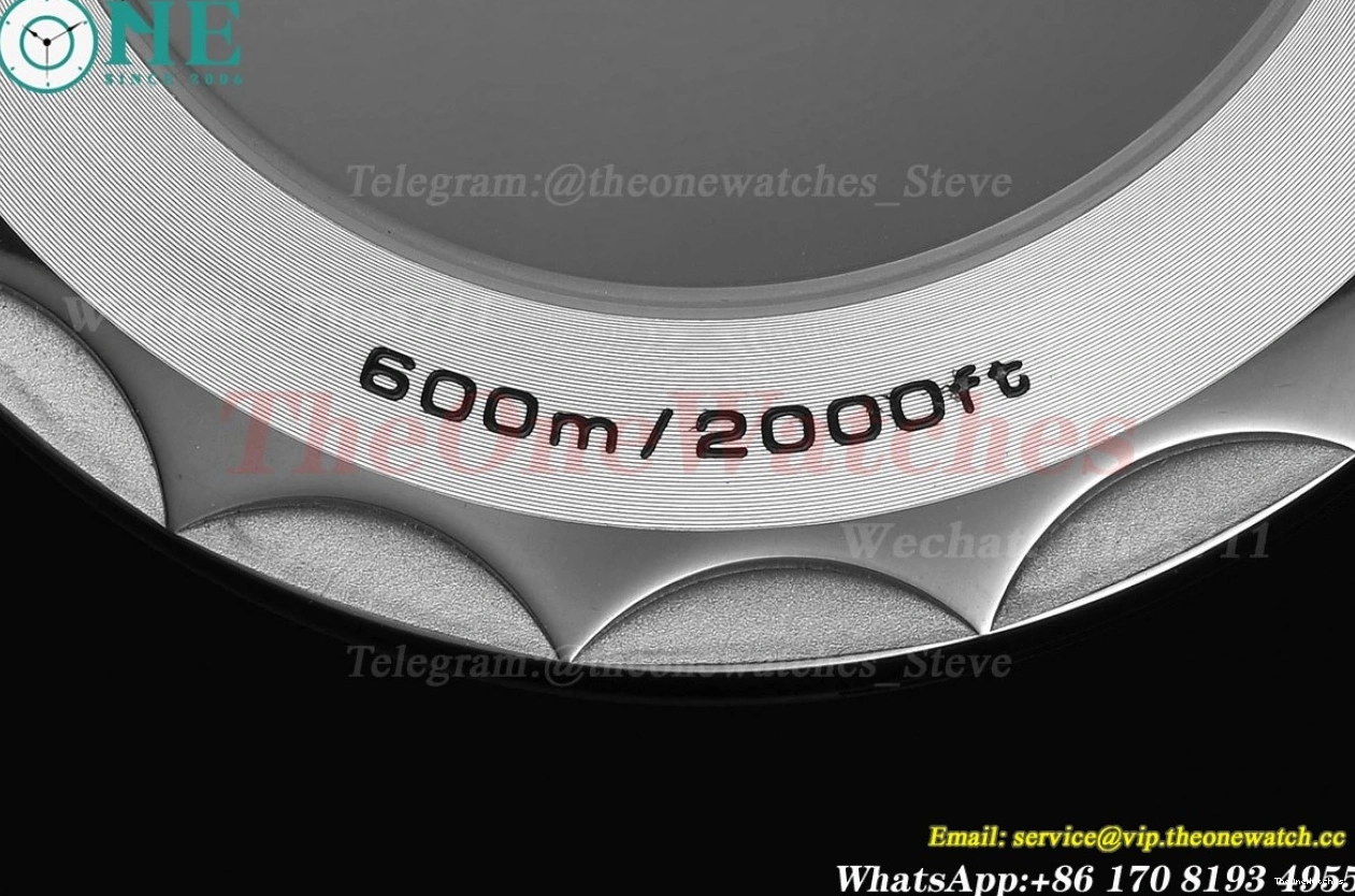 SS Orange 600m White 43mm Seamaster Dial GDF MY8215 SS 0331